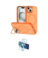 ieg™ iPhone 14 Kılıf Çekirdek Klasik - Siyah 3D Antistatik Cam Ekran Koruyucu