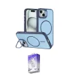 ieg™ iPhone 14 Kılıf Çekirdek Klasik - Siyah Bilvis 5in1 3D Magic Cam Ekran Koruyucu