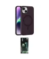 ieg™ iPhone 14 Kılıf Çekirdek Modern Prime - Şeffaf 360 Full Body Arka Koruyucu