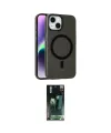 ieg™ iPhone 14 Kılıf Çekirdek Modern Prime - Şeffaf 360 Full Body Arka Koruyucu