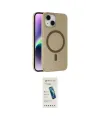ieg™ iPhone 14 Kılıf Çekirdek Modern Prime - Şeffaf Pasifik Cam Ekran Koruyucu