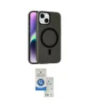 ieg™ iPhone 14 Kılıf Çekirdek Modern Prime - Şeffaf Royal Nano Ekran Koruyucu
