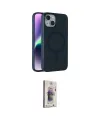 ieg™ iPhone 14 Kılıf Çekirdek Modern Prime - Siyah Bilvis 3D Cam Ekran Koruyucu