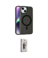 ieg™ iPhone 14 Kılıf Çekirdek Modern Prime - Siyah Bilvis 3D Cam Ekran Koruyucu