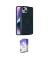 ieg™ iPhone 14 Kılıf Çekirdek Modern Prime - Siyah Bilvis 5in1 3D Magic Cam Ekran Koruyucu