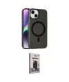 ieg™ iPhone 14 Kılıf Çekirdek Modern Prime - Siyah Bilvis Hayalet Cam Ekran Koruyucu