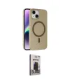 ieg™ iPhone 14 Kılıf Çekirdek Modern Prime - Siyah Bilvis Hayalet Cam Ekran Koruyucu
