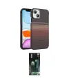 ieg™ iPhone 14 Kılıf Doruk Serisi - Şeffaf 360 Full Body Arka Koruyucu