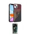 ieg™ iPhone 14 Kılıf Doruk Serisi - Şeffaf 360 Full Body Arka Koruyucu