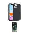 ieg™ iPhone 14 Kılıf Doruk Serisi - Şeffaf 360 Full Body Arka Koruyucu