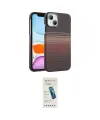 ieg™ iPhone 14 Kılıf Doruk Serisi - Şeffaf Pasifik Cam Ekran Koruyucu