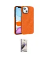 ieg™ iPhone 14 Kılıf Doruk Serisi - Siyah Bilvis 3D Mat Cam Ekran Koruyucu