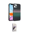ieg™ iPhone 14 Kılıf Doruk Serisi - Siyah Bilvis 3D Mat Cam Ekran Koruyucu