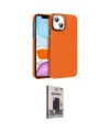 ieg™ iPhone 14 Kılıf Doruk Serisi - Siyah Bilvis Hayalet Cam Ekran Koruyucu