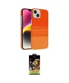 ieg™ iPhone 14 Kılıf Doruk Serisi - Siyah Buffer Cam Ekran Koruyucu
