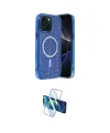 ieg™ iPhone 14 Kılıf Eksen Çizgi - Siyah 3D Antistatik Cam Ekran Koruyucu