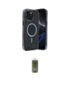 ieg™ iPhone 14 Kılıf Eksen Çizgi - Siyah Joko Magic 5D Hayalet Cam