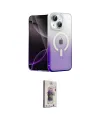 ieg™ iPhone 14 Kılıf Eksen Minimal Özel Seri - Siyah Bilvis 3D Cam Ekran Koruyucu
