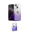 ieg™ iPhone 14 Kılıf Eksen Minimal Özel Seri - Siyah Bilvis 5in1 5D Magic Hayalet Cam Ekran Koruyucu