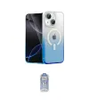 ieg™ iPhone 14 Kılıf Eksen Minimal Özel Seri - Siyah Joko Magic 5D Cam