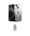 ieg™ iPhone 14 Kılıf Eksen Minimal Özel Seri - Siyah Joko Magic 5D Cam