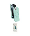 ieg™ iPhone 14 Kılıf İz Işık Koleksiyonu - Şeffaf Pasifik Cam Ekran Koruyucu