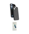 ieg™ iPhone 14 Kılıf İz Işık Koleksiyonu - Şeffaf Pasifik Cam Ekran Koruyucu