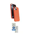 ieg™ iPhone 14 Kılıf İz Işık Koleksiyonu - Şeffaf Royal Nano Ekran Koruyucu