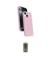 ieg™ iPhone 14 Kılıf İz Işık Koleksiyonu - Siyah Joko Magic 5D Hayalet Cam