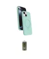 ieg™ iPhone 14 Kılıf İz Işık Koleksiyonu - Siyah Joko Magic 5D Hayalet Cam