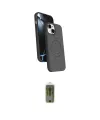 ieg™ iPhone 14 Kılıf İz Işık Koleksiyonu - Siyah Joko Magic 5D Hayalet Cam
