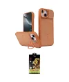 ieg™ iPhone 14 Kılıf İz Modern Prime - Siyah Buffer Cam Ekran Koruyucu