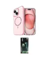 ieg™ iPhone 14 Kılıf Kıvılcım Form Prime - Şeffaf 360 Full Body Arka Koruyucu