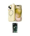 ieg™ iPhone 14 Kılıf Kıvılcım Form Prime - Şeffaf 360 Full Body Arka Koruyucu