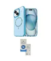 ieg™ iPhone 14 Kılıf Kıvılcım Form Prime - Şeffaf Royal Nano Ekran Koruyucu