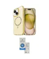 ieg™ iPhone 14 Kılıf Kıvılcım Form Prime - Şeffaf Royal Nano Ekran Koruyucu