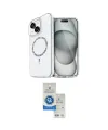 ieg™ iPhone 14 Kılıf Kıvılcım Form Prime - Şeffaf Royal Nano Ekran Koruyucu