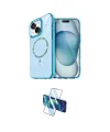 ieg™ iPhone 14 Kılıf Kıvılcım Form Prime - Siyah 3D Antistatik Cam Ekran Koruyucu
