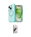 ieg™ iPhone 14 Kılıf Kıvılcım Form Prime - Siyah Bilvis 3D Mat Cam Ekran Koruyucu