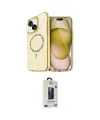 ieg™ iPhone 14 Kılıf Kıvılcım Form Prime - Siyah Bilvis Hayalet Cam Ekran Koruyucu