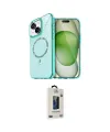 ieg™ iPhone 14 Kılıf Kıvılcım Form Prime - Siyah Bilvis Hayalet Cam Ekran Koruyucu