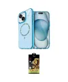 ieg™ iPhone 14 Kılıf Kıvılcım Form Prime - Siyah Buffer Cam Ekran Koruyucu
