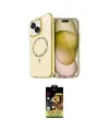 ieg™ iPhone 14 Kılıf Kıvılcım Form Prime - Siyah Buffer Cam Ekran Koruyucu