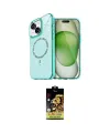 ieg™ iPhone 14 Kılıf Kıvılcım Form Prime - Siyah Buffer Cam Ekran Koruyucu