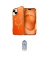 ieg™ iPhone 14 Kılıf Kıvılcım Form Prime - Siyah Joko Magic 5D Cam