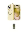 ieg™ iPhone 14 Kılıf Kıvılcım Form Prime - Siyah Joko Magic 5D Hayalet Cam