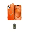 ieg™ iPhone 14 Kılıf Kıvılcım Form Prime - Siyah Joko Magic 5D Hayalet Cam