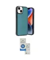 ieg™ iPhone 14 Kılıf Kıvılcım Işık Serisi - Şeffaf Royal Nano Ekran Koruyucu