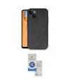 ieg™ iPhone 14 Kılıf Kıvılcım Işık Serisi - Şeffaf Royal Nano Ekran Koruyucu