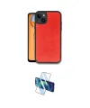 ieg™ iPhone 14 Kılıf Kıvılcım Işık Serisi - Siyah 3D Antistatik Cam Ekran Koruyucu